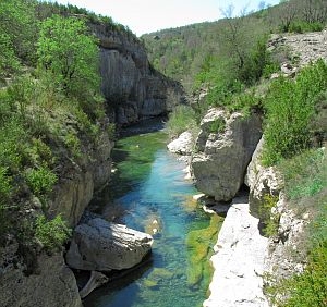 Veral Fluss - spanische Pyrenäen
